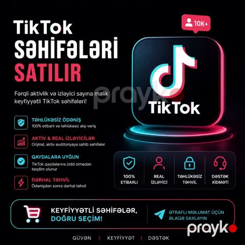 TikTok səhifəsi — Bakı