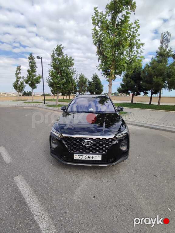 Hyundai Santa Fe, 2.0 L, 2019 il, 175 000 km — Avtomobillər, Bakı (7)