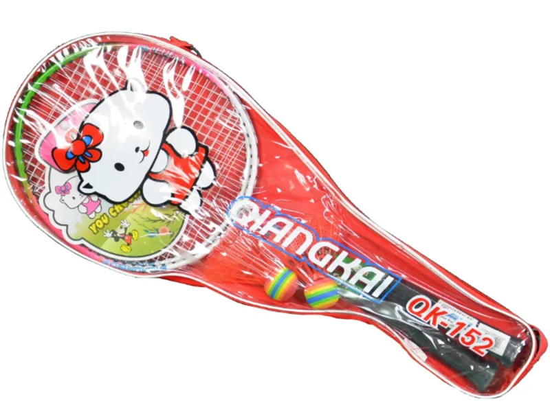 Badminton üçün raketka dəsti WS0814, qırmızı — Bakı