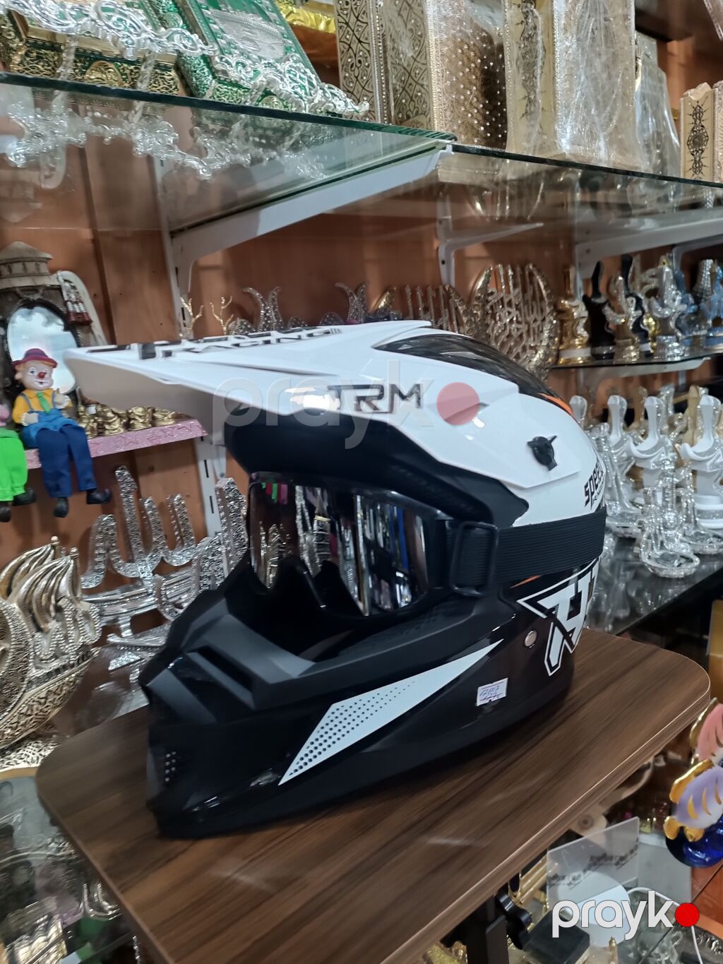 Kros MotoDəbilqə 75-azn TRM Speed Racing Kaskalar Off-road və enduro — Motosiklet geyimi, Bakı (2)