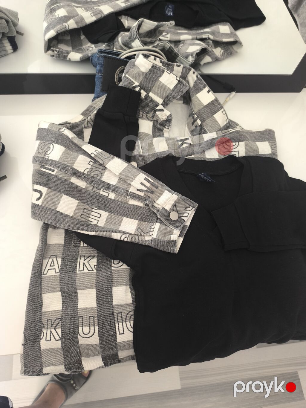 Uşaq geyim dəsti Tərkib: - Qara idman üstü (Mtljns Sports Wear) — Uşaq geyimi, Bakı (2)