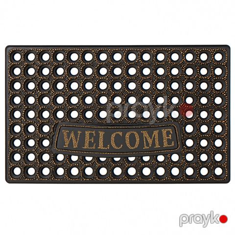Qapı qabağı xalça, düzbucaqlı, Welcome — Bakı