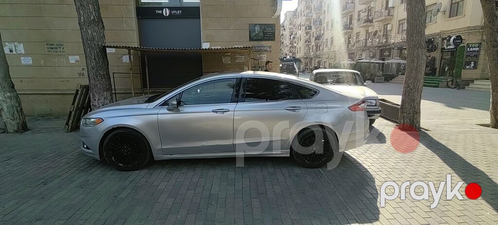 Ford Fusion (Mondeo) sedan — gümüşü rəng. satılır tək problem — Avtomobillər, Bakı (3)