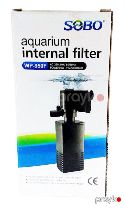Akvarium üçün daxili filtr Sobo WP-950F