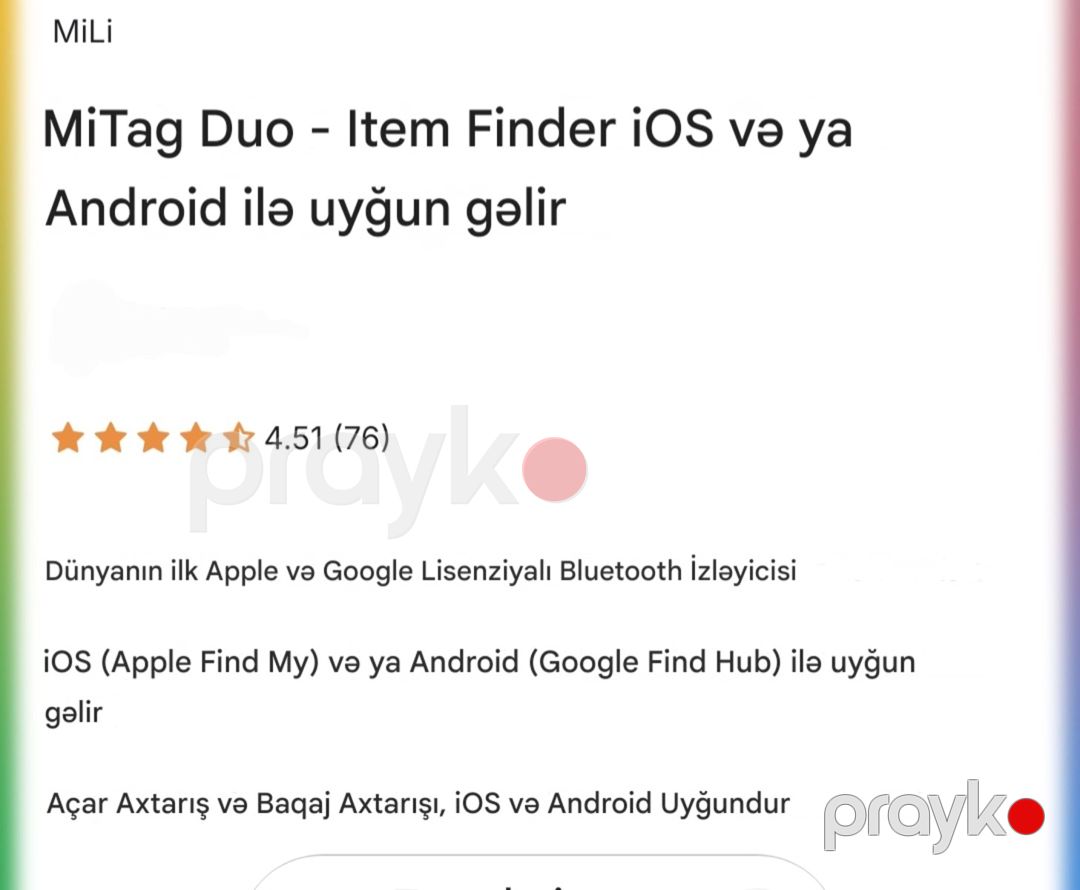MiTag Duo AirTag — Smartfonlar, Bakı (5)