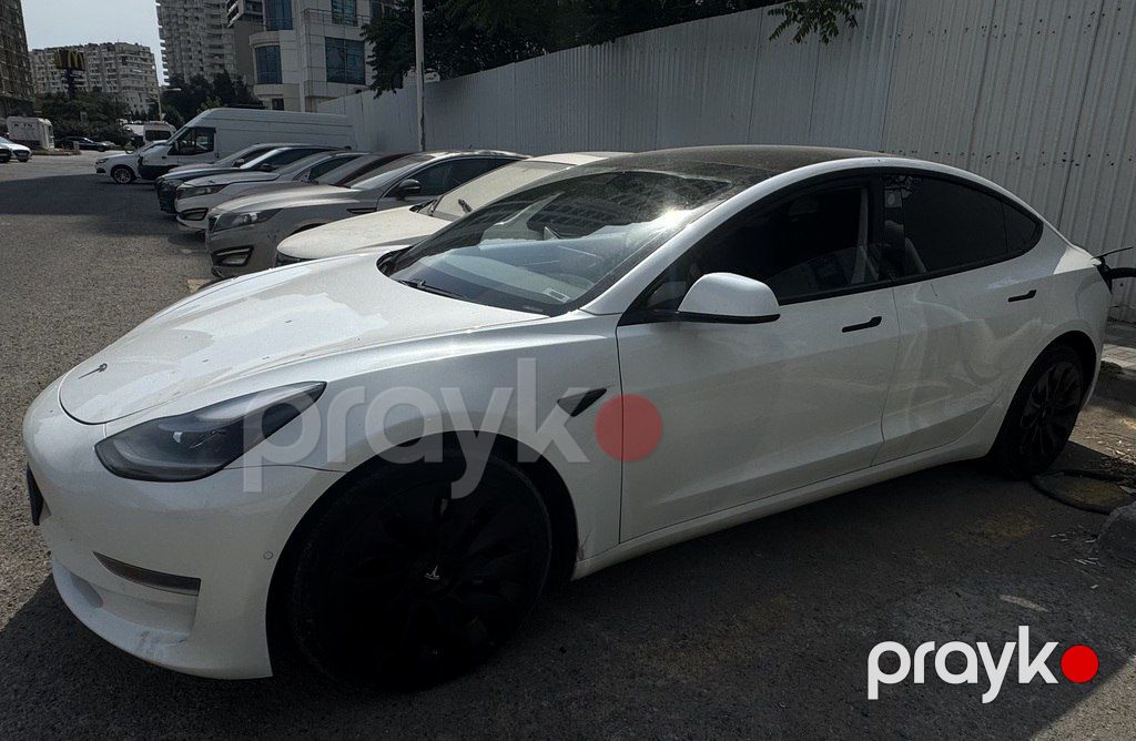 Tesla Model 3, 75 kWh, 2021 il, 59 000 km — Avtomobillər, Bakı (2)
