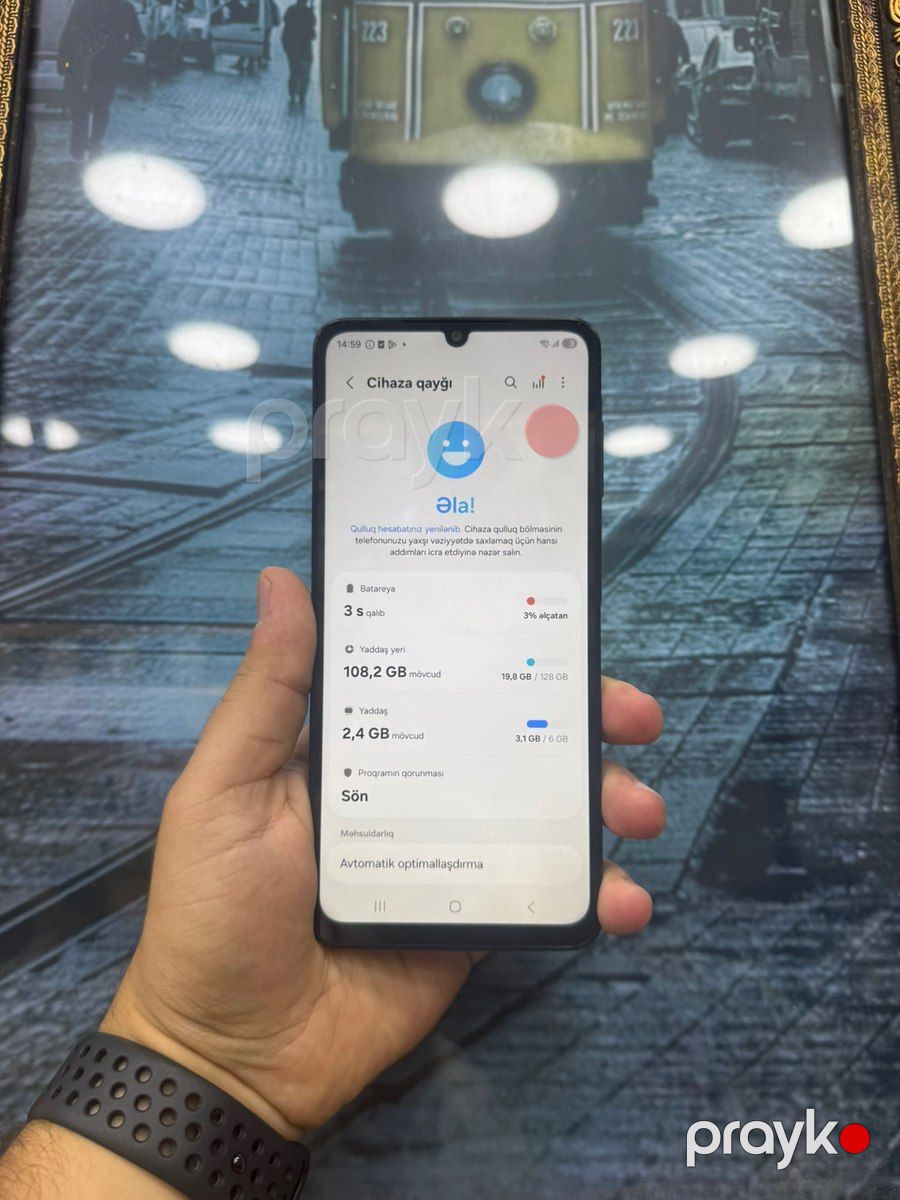 Samsung Galaxy A07 Black 128GB/4GB — Smartfonlar, Bakı (2)