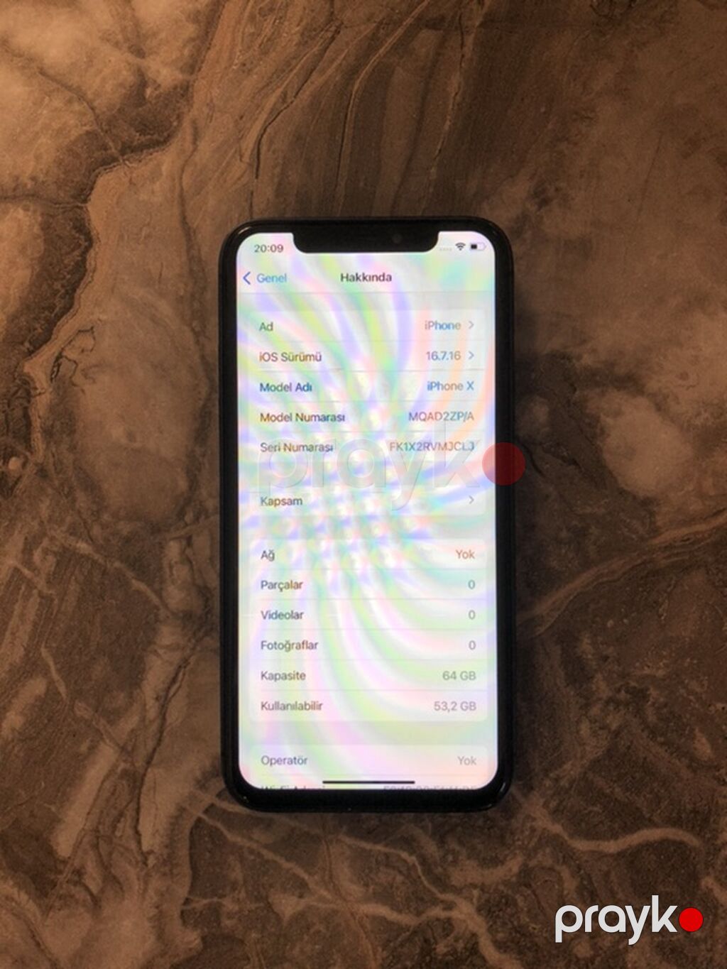 IPhone X, 64 GB, Göy, Face ID — Apple iPhone, Digah (3)
