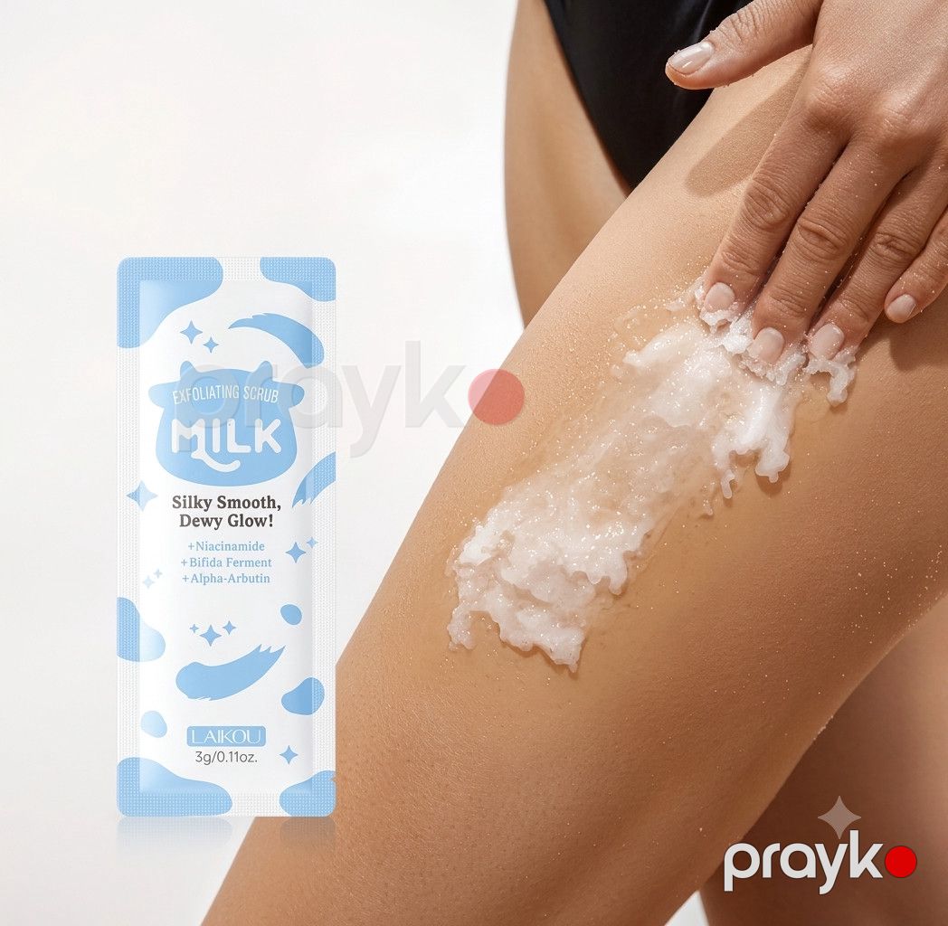 Bədən üçün skrab Laıkou Milk Exfoliating, bütün dəri növləri üçün, 3 ml — Mallar, Bakı (2)