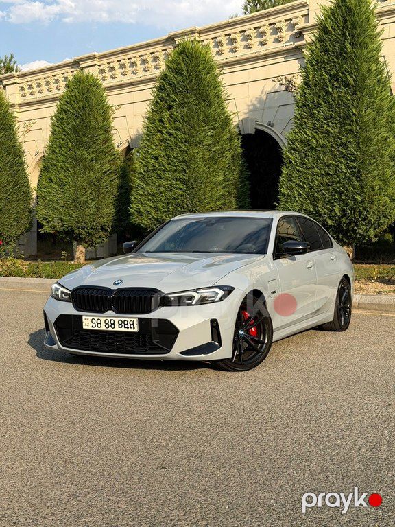 BMW 330e, 2.0 L, 12 kWh, 2023 il, 98 500 km — Avtomobillər, Gəncə (10)