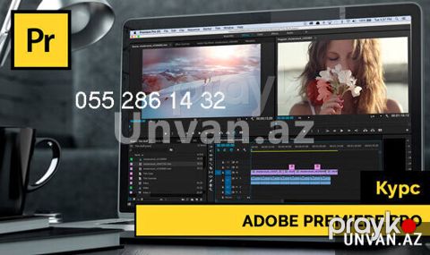 Adobe Premier video montaj e kursu — Bakı