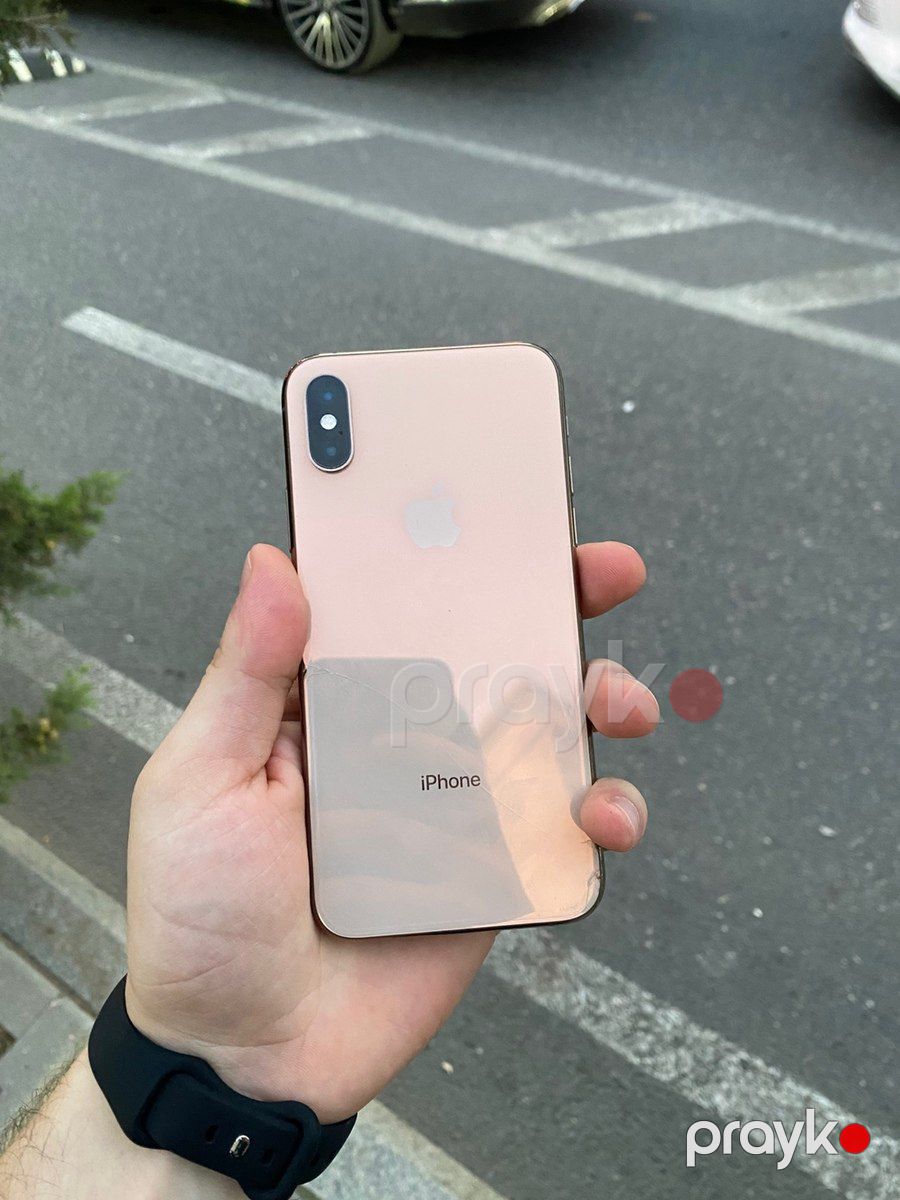 Apple iPhone XS Gold 64GB/4GB — Smartfonlar, Bakı (5)
