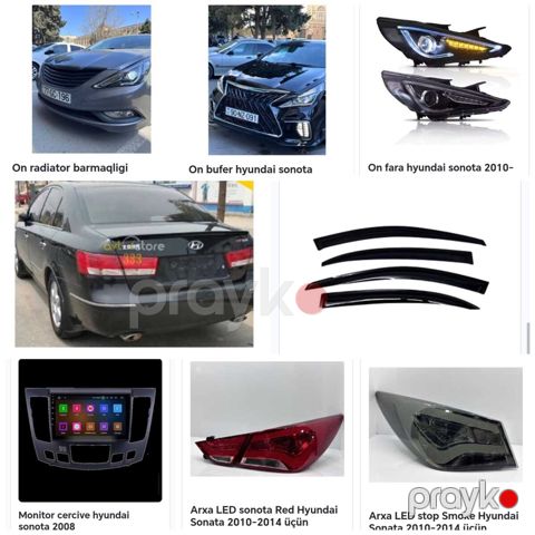 Hyundai Sonata aksesuarları — Bakı