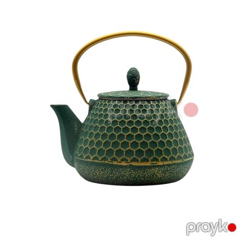 Dəmləmə çaydanı 17211538, çuqun, yaşıl, 1200 ml — Bakı