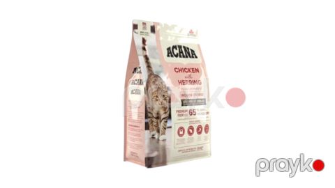 Quru yem Acana Indoor Entrée Chicken with Herring yetkin pişiklər üçün, 0.34 kq — Bakı