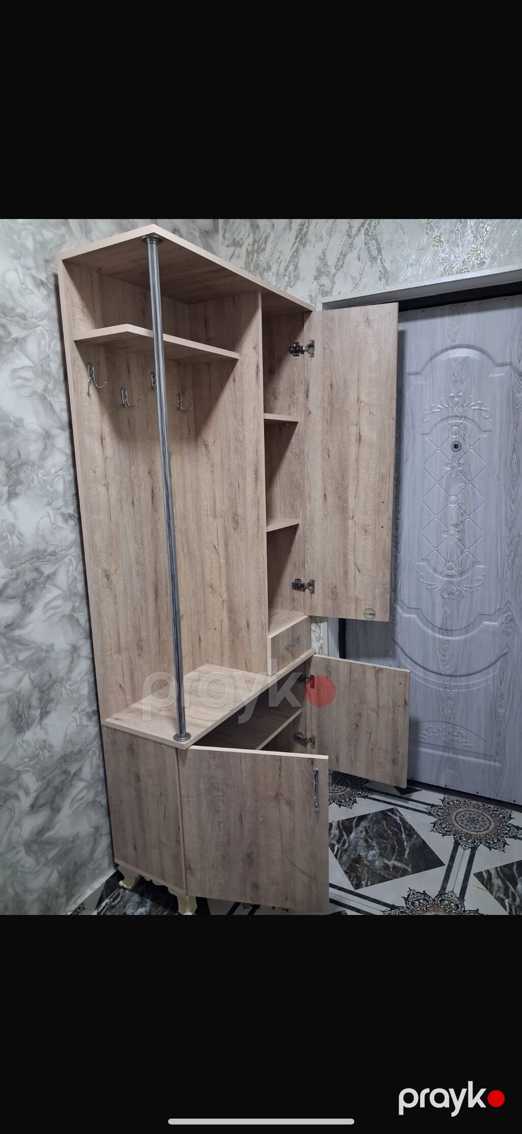İşlənmiş, 2 qapılı, Güzgülü, Açılan, Künc dolab — Xol üçün, Bakı (2)