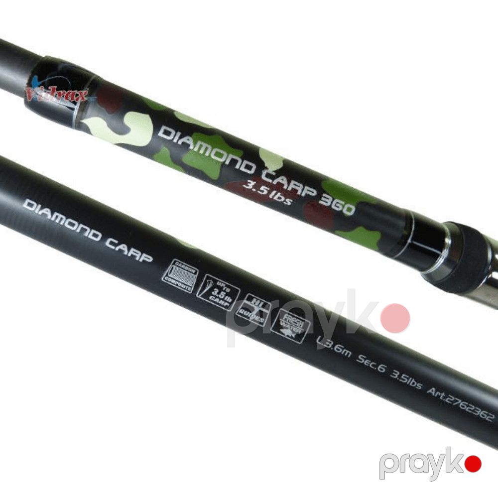 Tilov karp üçün Siweida Diamond 4.0 LB, 3.90 m, karbon dəstək — Mallar, Bakı (3)