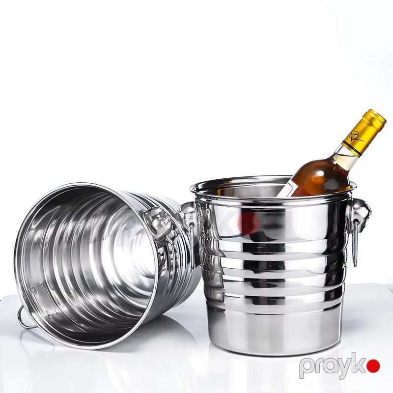 Buz üçün vedrə 11266-257, paslanmayan polad, 5200 ml — Mallar, Bakı (2)