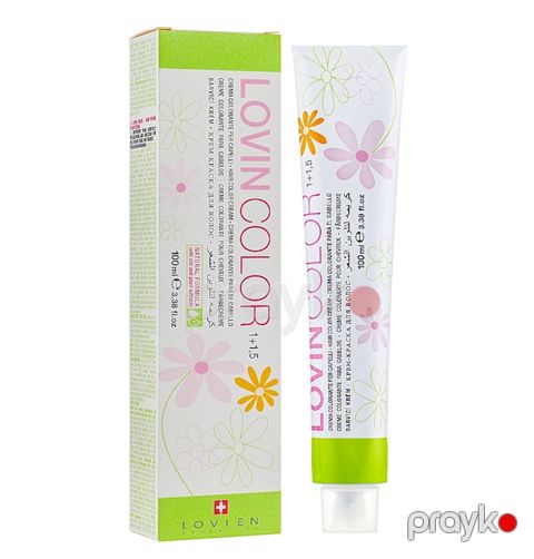 Saç üçün krem-boya Lovien Essential Lovin Color 8.45 Açıq-xurmayı mis 100 ml — Bakı