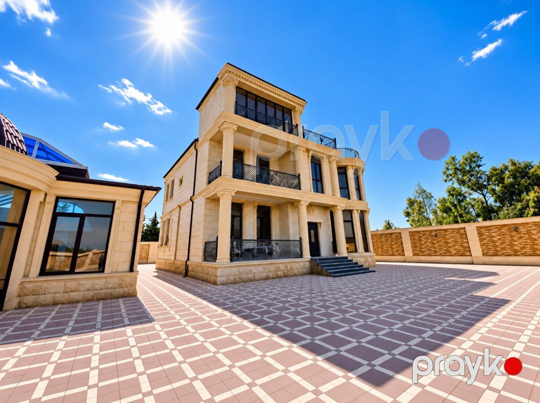 Satılır 8 otaqlı həyət evi/bağ evi 550 m² — Ev, villa, Bakı (2)