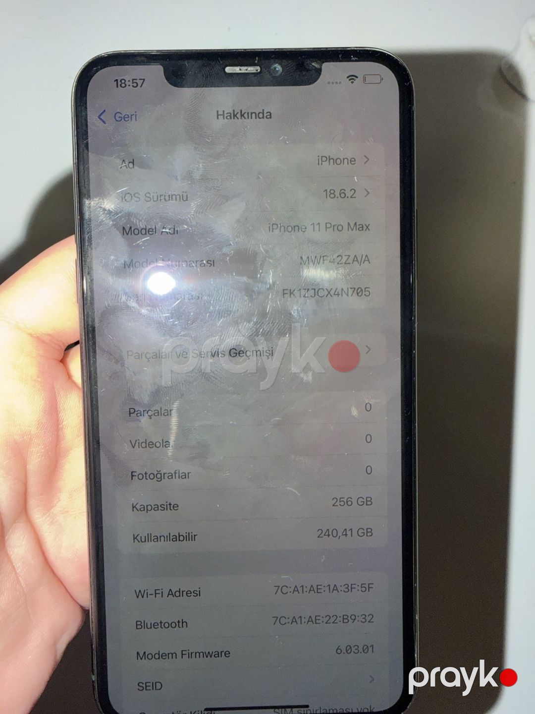 Apple iPhone 11 Pro Max Midnight Green 256GB/4GB — Smartfonlar, Bakı (7)