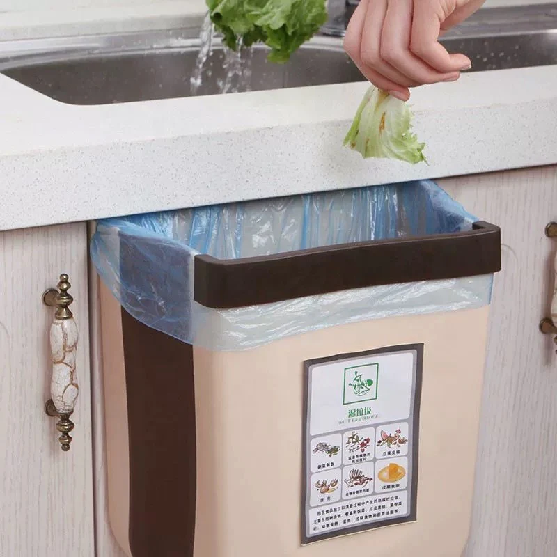 Qatlanan və Asıla Bilən Mətbəx Zibil Qabı — Etrend.az — Home products