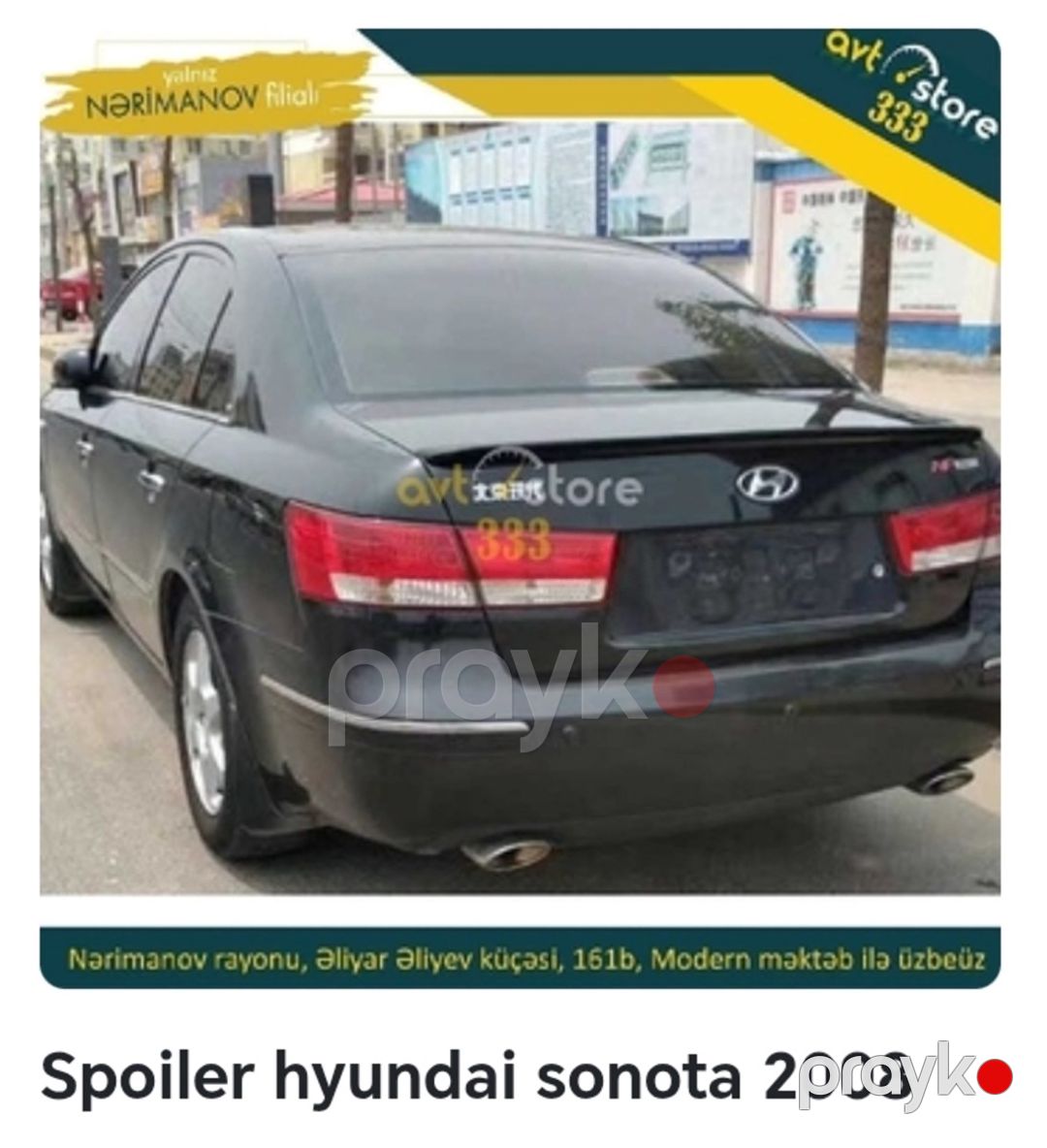 Hyundai Sonata aksesuarları — Ehtiyat hissələri və aksesuarlar, Bakı (3)