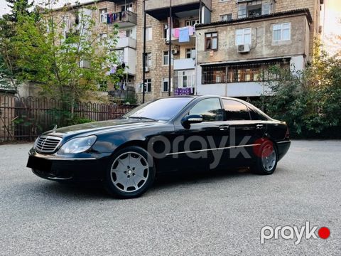 Mercedes S 500, 5.0 L, 2001 il, 500 000 km — Sumqayıt