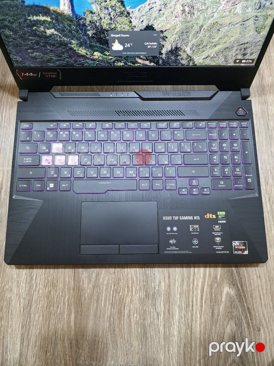 Asus Tuf Gaming A15 — Noutbuklar, Xırdalan (2)