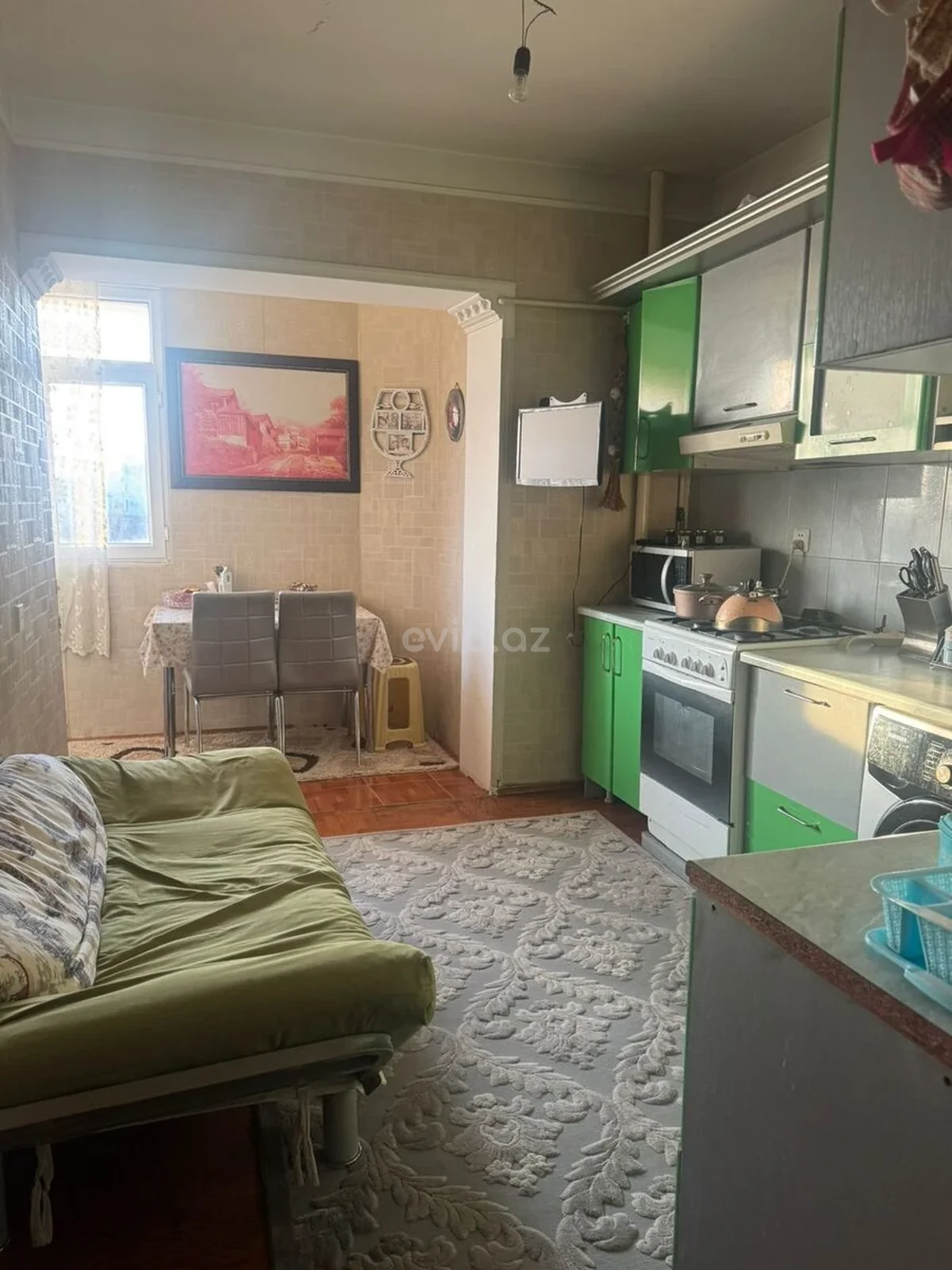 3 otaqlı orta təmirli mənzil satılır 8-ci kilometr qəsəbəsində — Mənzil, Bakı (9)