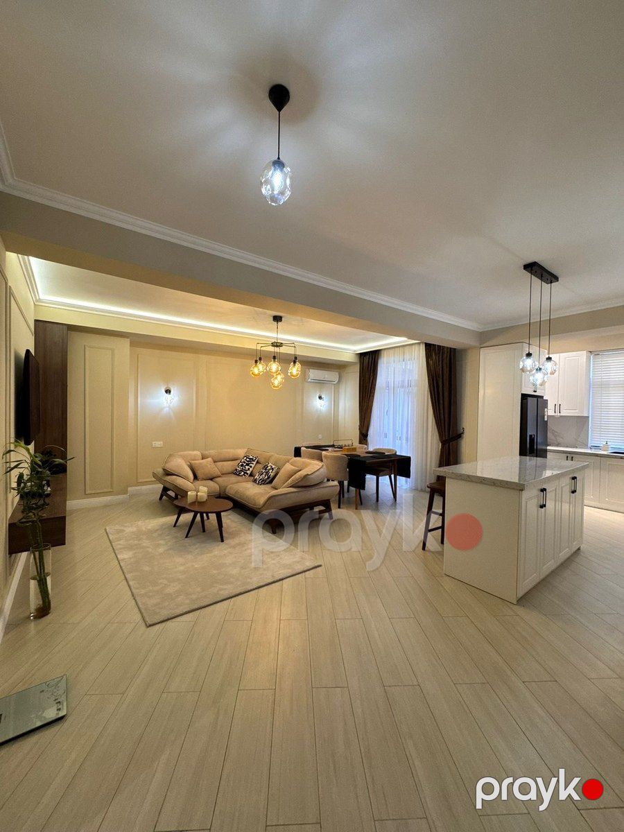 4-otaqlı yeni tikili, Nəsibbəy Yusifbəyli küç., 172 m² — Mənzil, Bakı (2)