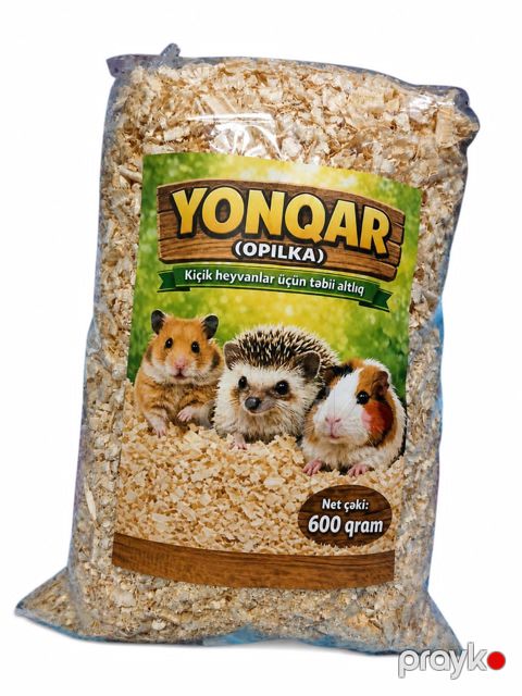Kiçik heyvanlar üçün yonqar, 600 q — Bakı