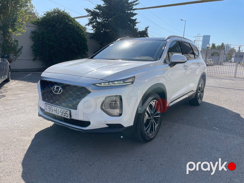 Hyundai Santa Fe, 2.0 L, 2018 il, 170 000 km — Avtomobillər, Bakı (2)