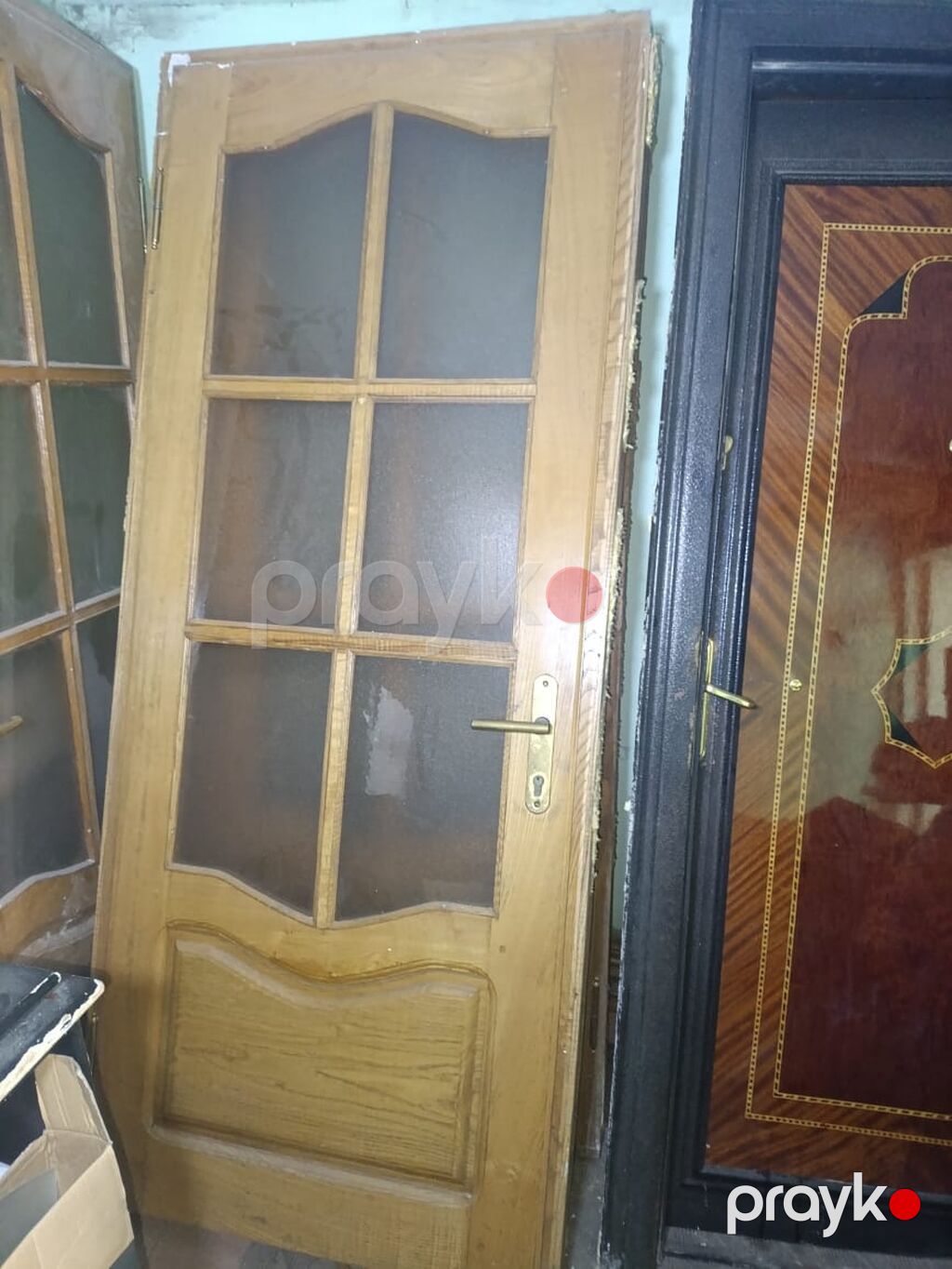 İşlənmiş Otaq qapısı 80x205 sm Plintus ilə, Ünvandan götürmə — Pəncərələr, qapılar, balkonlar, Bakı (4)