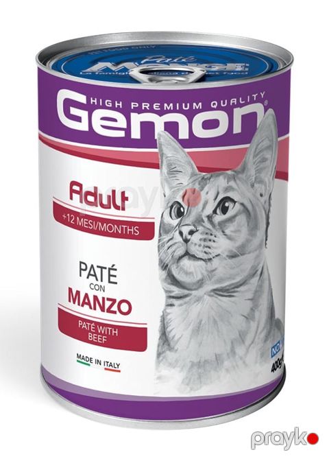 Konserva yetkin pişiklər üçün Gemon Dana əti ilə 400 g — Bakı