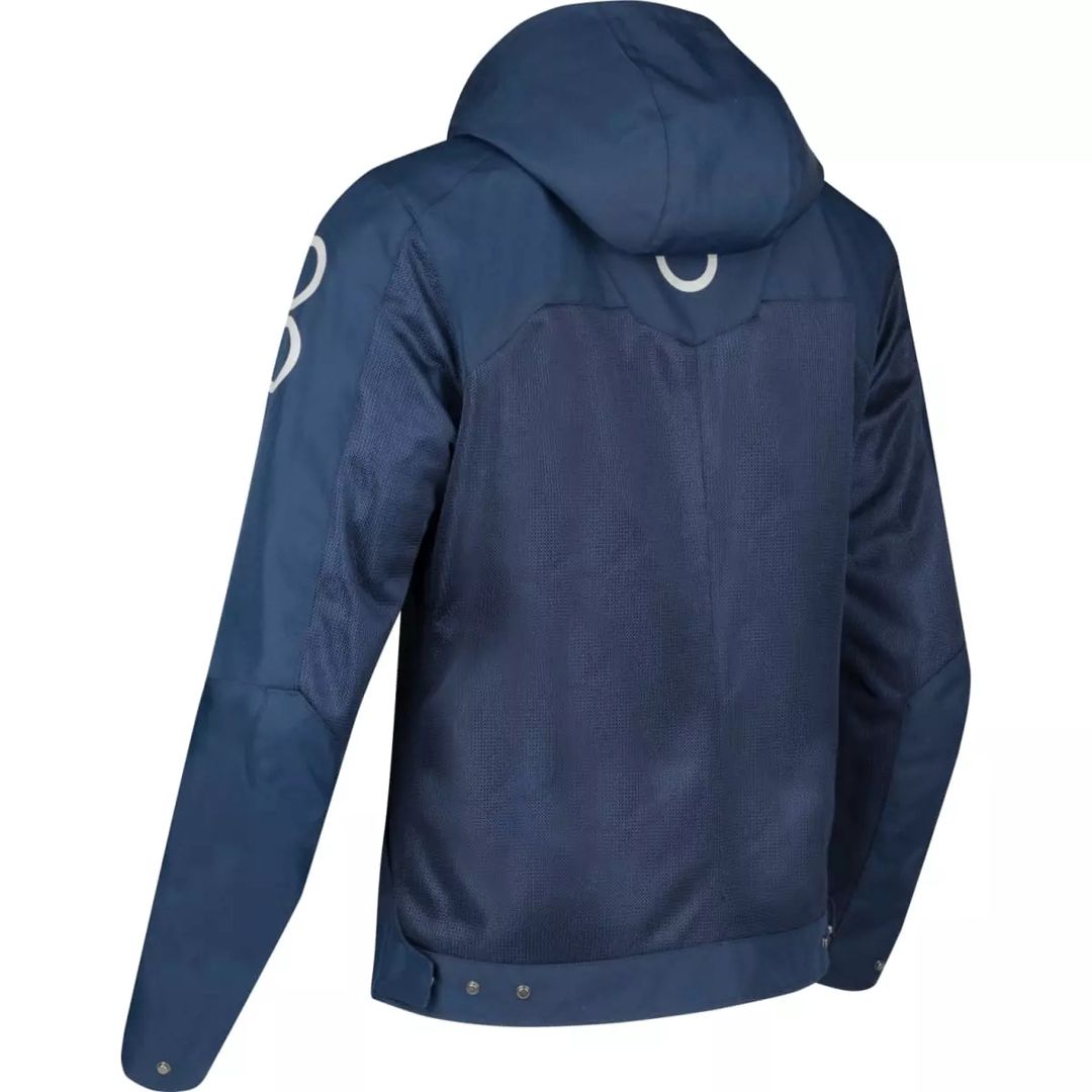 Motosikl gödəkçəsi Bering Bluuson Profil Marine/Fluo, L — Mallar, Bakı (2)