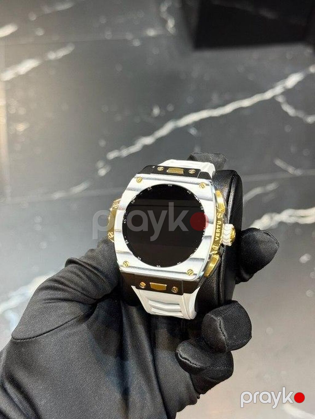 Vertu Watch Grand S1 White Carbon Gold 2025 Exclusıve NEW Vertu Watch — Ağıllı saatlar, Bakı (3)