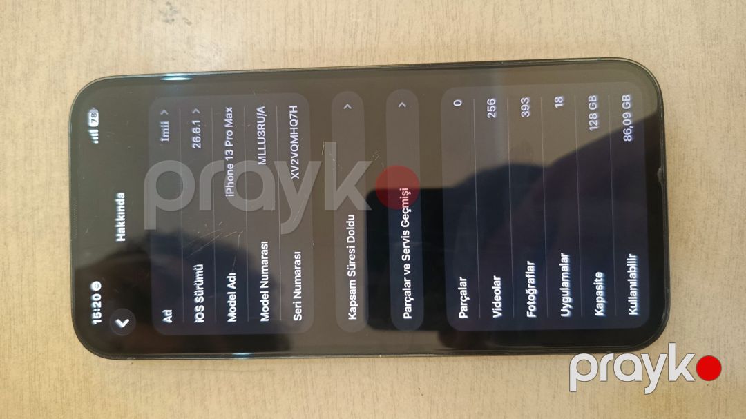 Apple iPhone 13 Pro Max Sierra Blue 128GB/6GB — Smartfonlar, Bakı (3)
