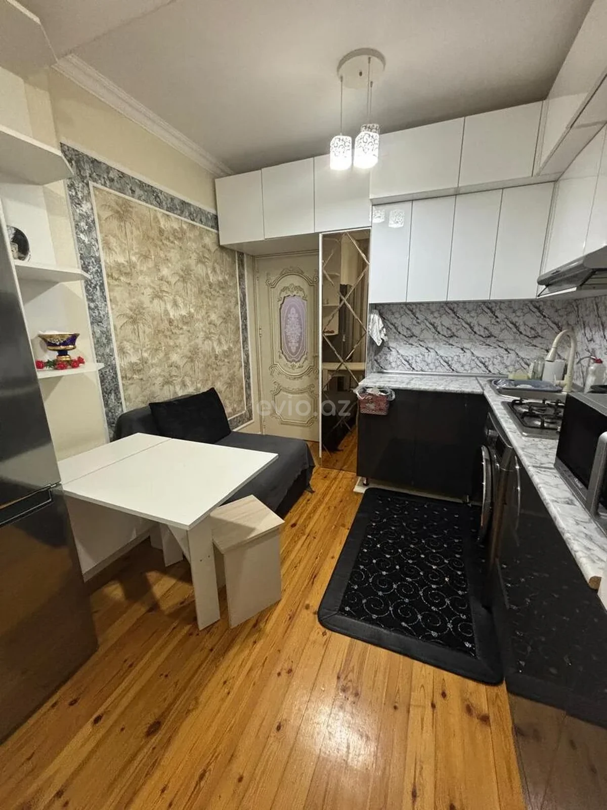 Kirayə 1 otaqlı mənzil Xırdalanda — Mənzil, Abşeron (4)