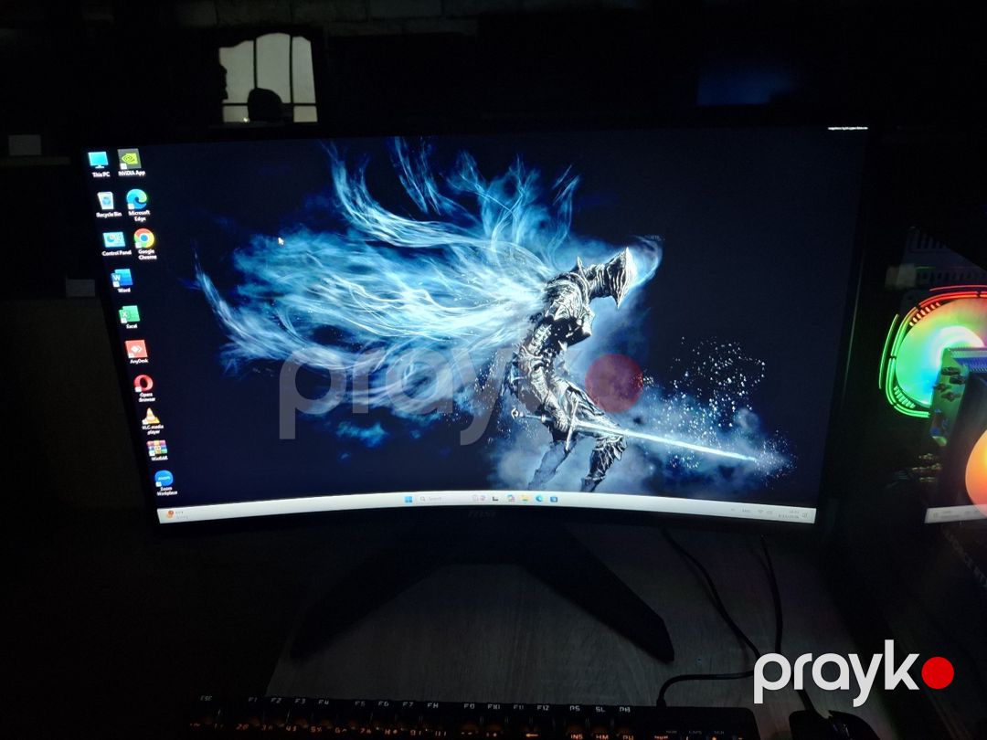 Gaming PC Keys i5 12400F Rtx5060 8gb 27Msi 280hz — Masaüstü kompüterlər, Bakı (8)