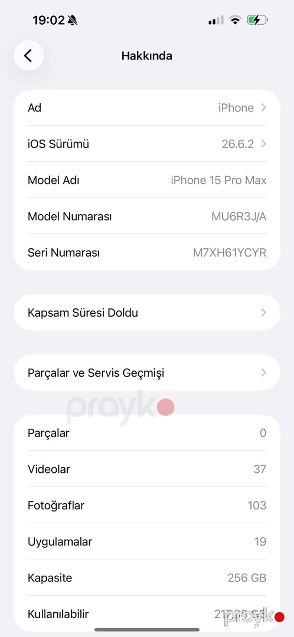 IPhone 15 Pro Max, 256 GB, Natural Titanium, Face ID, Sənədlərlə — Apple iPhone, Bakı (8)