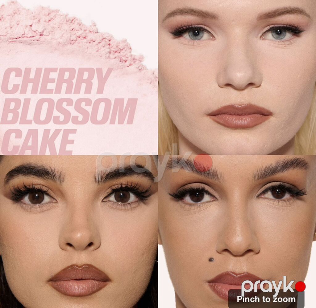 Huda Beauty Easy Bake – Cherry Blossom Cake (Loose Baking & — Makiyaj, Bakı (2)