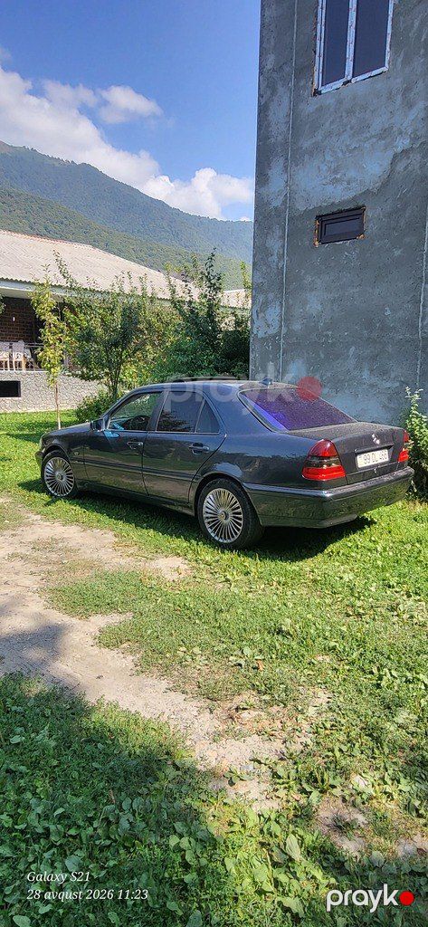 Mercedes C 200, 2.0 L, 1999 il, 386 856 km — Avtomobillər, Qax (6)