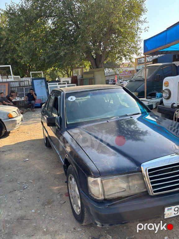 Mercedes 190, 2.0 L, 1990 il, 99 999 km — Avtomobillər, Bakı (2)