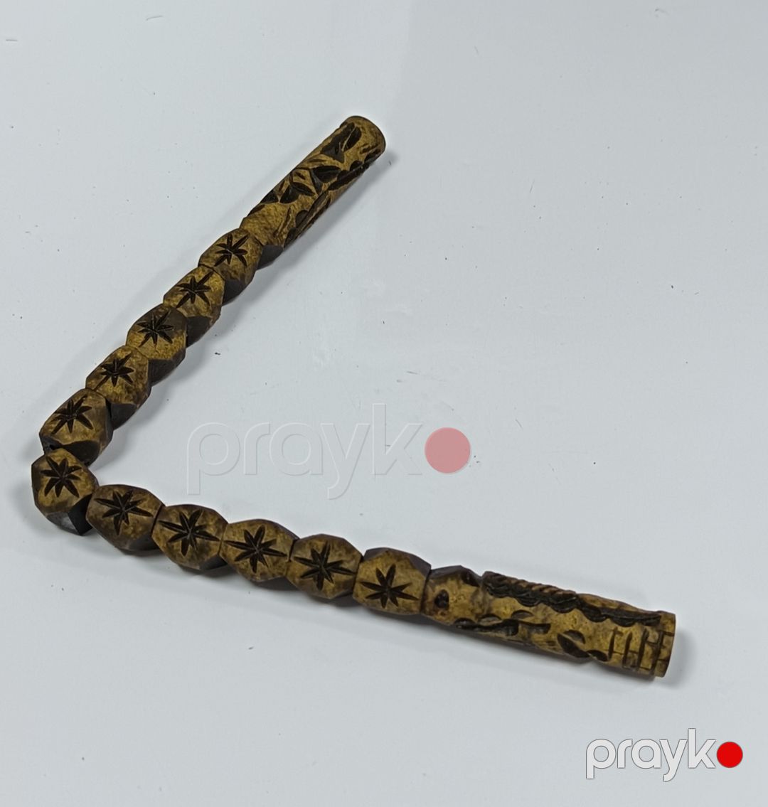 Təsbeh 2537144, tünd qəhvəyi, 40 sm — Mallar, Bakı (3)