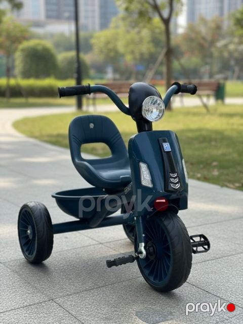 Uşaq üçün 3 Təkərli Velosiped Göy AB233 — Bakı