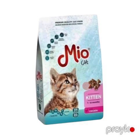 Pişiklər üçün quru yem Mio Cat toyuqlu, çəki ilə, 1 kq — Bakı
