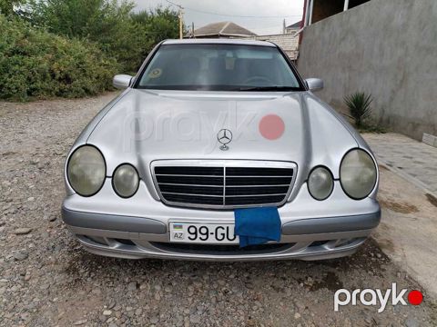 Mercedes E 220, 2.2 L, 2001 il, 569 738 km — Qazax