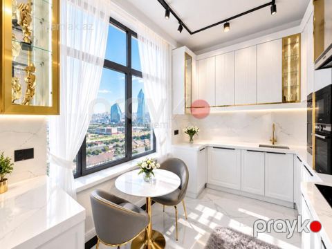Satılır 3 otaqlı Bina evi menzil (Yeni tikili), 105 m², Nərimanov rayonu — Bakı