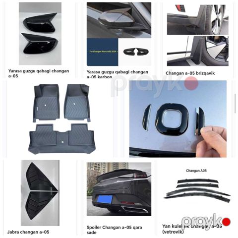 Changan A05 aksesuarları — Bakı